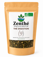 Digesthéa Nature bio en vrac - thé vert Sencha menthe et réglisse digestif - ZenThé