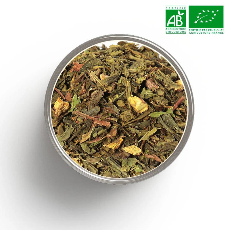Tasse de Digesthéa Nature bio - thé vert Sencha menthe réglisse digestif léger