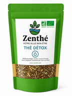 Infubouclier Rouge bio vrac - rooibos orange citron bergamote pamplemousse bleuet - ZenThé