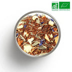 Tasse Infubouclier Rouge bio couleur orangée chaude - rooibos agrumes antioxydant immunité