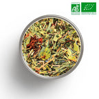 Tasse de tisane Nuit Douce bio au cacao - rituel sommeil profond et lâcher-prise