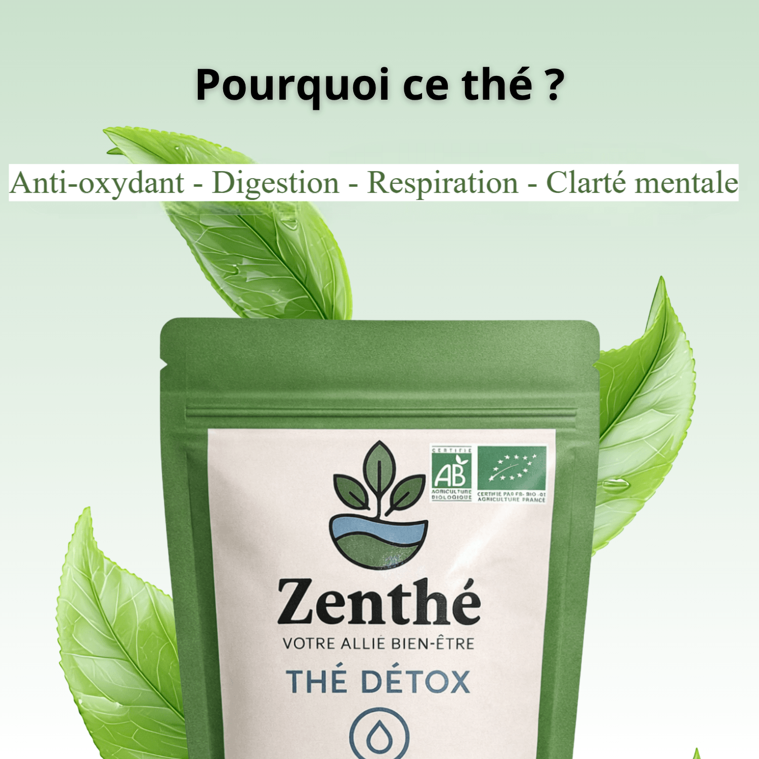 Menthéa Fresh cold brew glacé citron et concombre - boisson estivale menthe bio fraîcheur