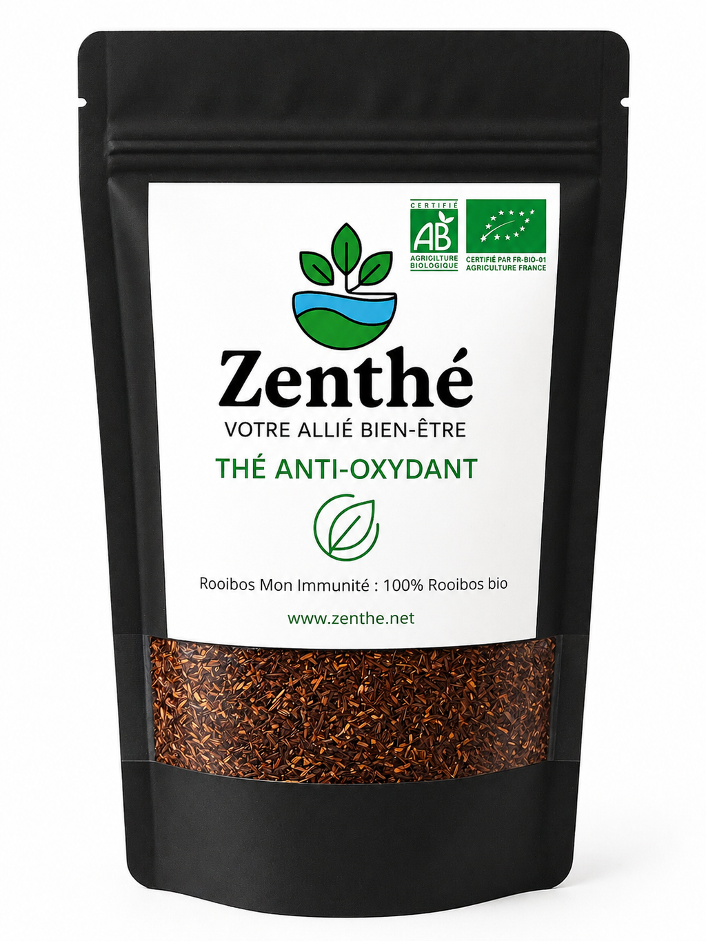 Rooibos Mon Immunité bio en vrac - Aspalathus linearis rouge Cederberg Afrique du Sud
