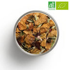 Tasse Infusion Thépuria bio couleur rose-rubis florale - pause douceur fruitée et florale