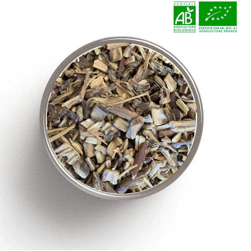 Tasse de Réglithéa bio - tisane réglisse pure digestive et anti-inflammatoire