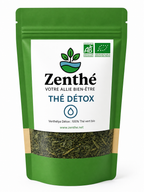 Verthélya Détox bio - thé vert Sencha pur en vrac feuilles entières - ZenThé